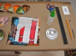 Bolas Navideñas de tarjetas o papel reciclado