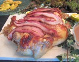 Pavo o chompipollo a la cubana con mojo de ajo