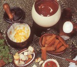 Fondue de Frijoles (Habichuelas) y Yuca