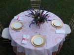 Puesta de Mesa para el día de las madres