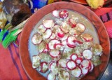 Ensalada de rábano, repollo y alguaishte