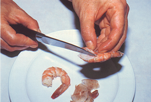 Preparacion de Camarones